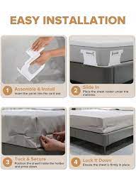 Adjustable Mattress Straps for All Sheet Sizes