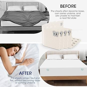 Adjustable Mattress Straps for All Sheet Sizes